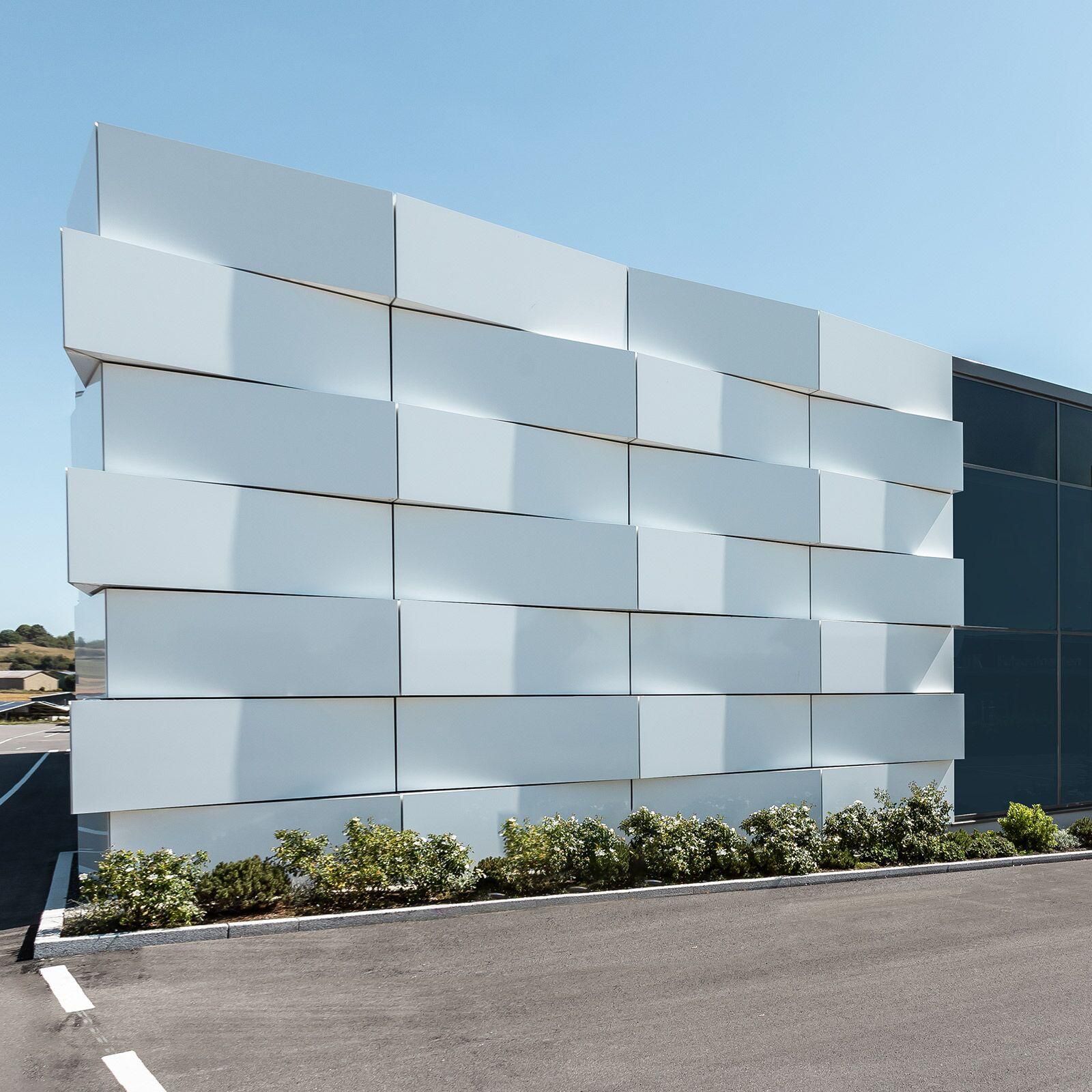 Panneaux Composites Aluminium — Façade Extérieure
